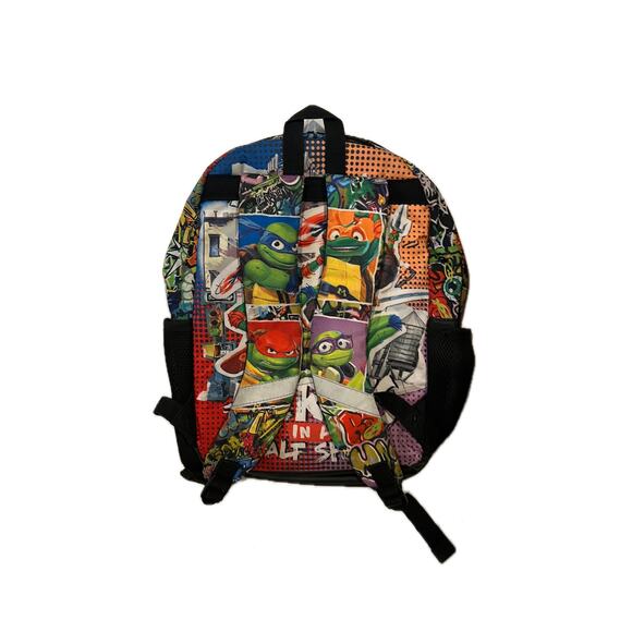 Teenage Mutant Ninja Turtles Pizza Rules School Backpack - Picture 2 of 3